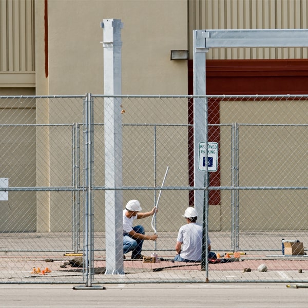 how much time can i lease the temporary fence for my building site or event in Huntington Park CA